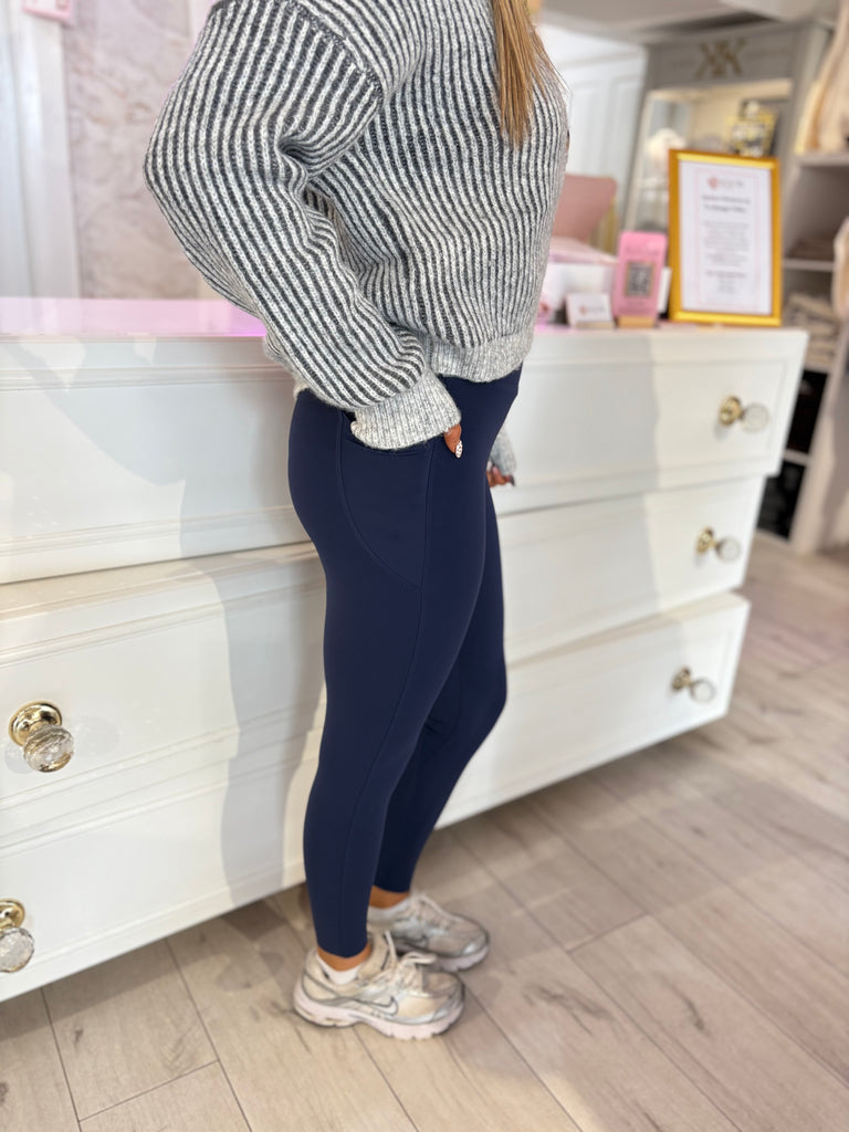 Navy Leggings