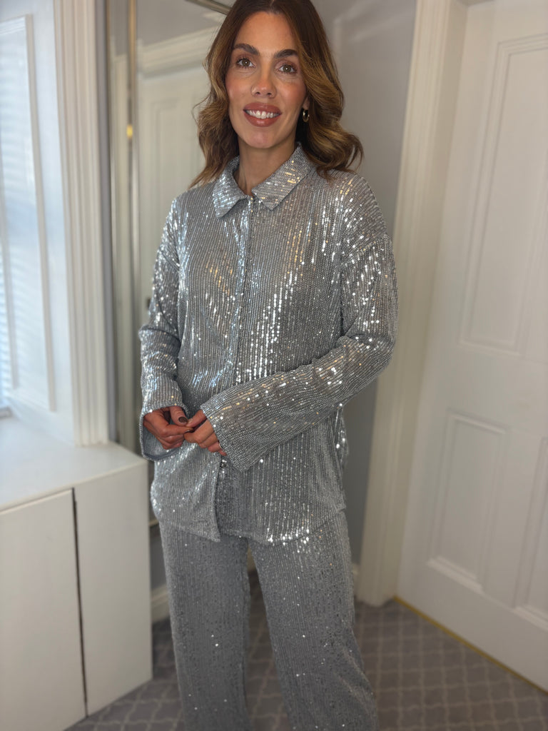 SEQUIN SHIRT
