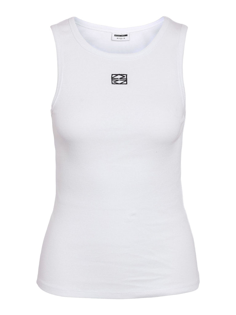Maya Tank Top - White | Ros Oir Boutique