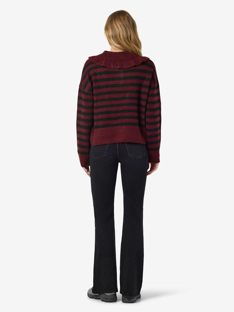 STRIPED KNITTED PULLOVER