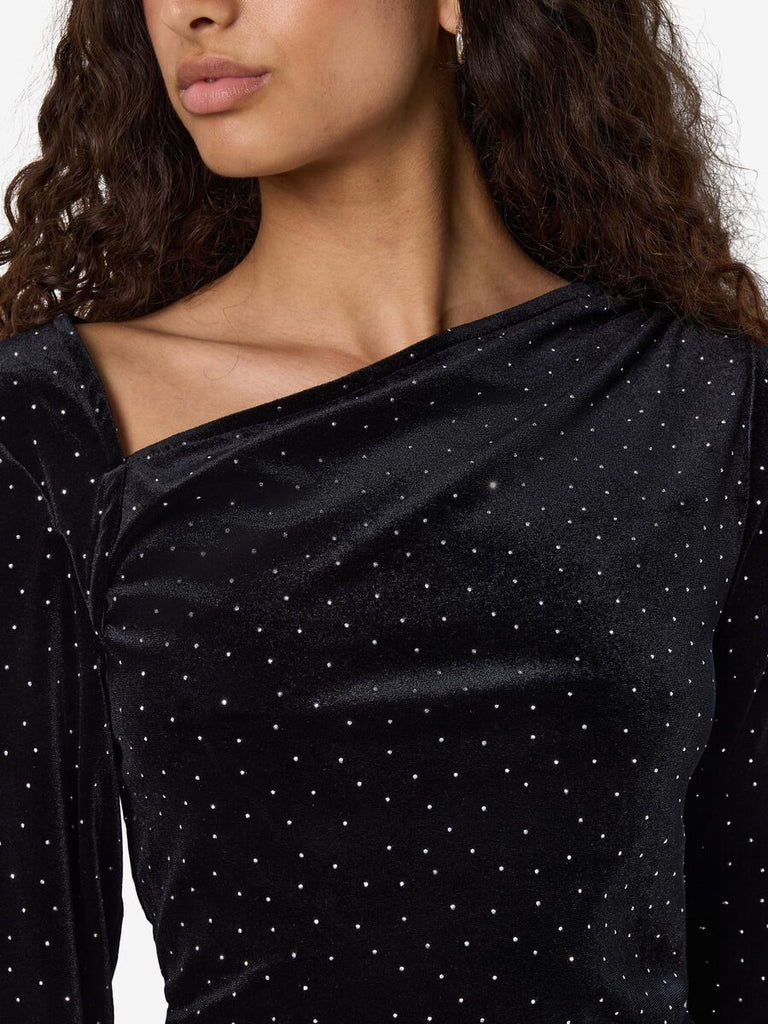 VELVET MINI DRESS