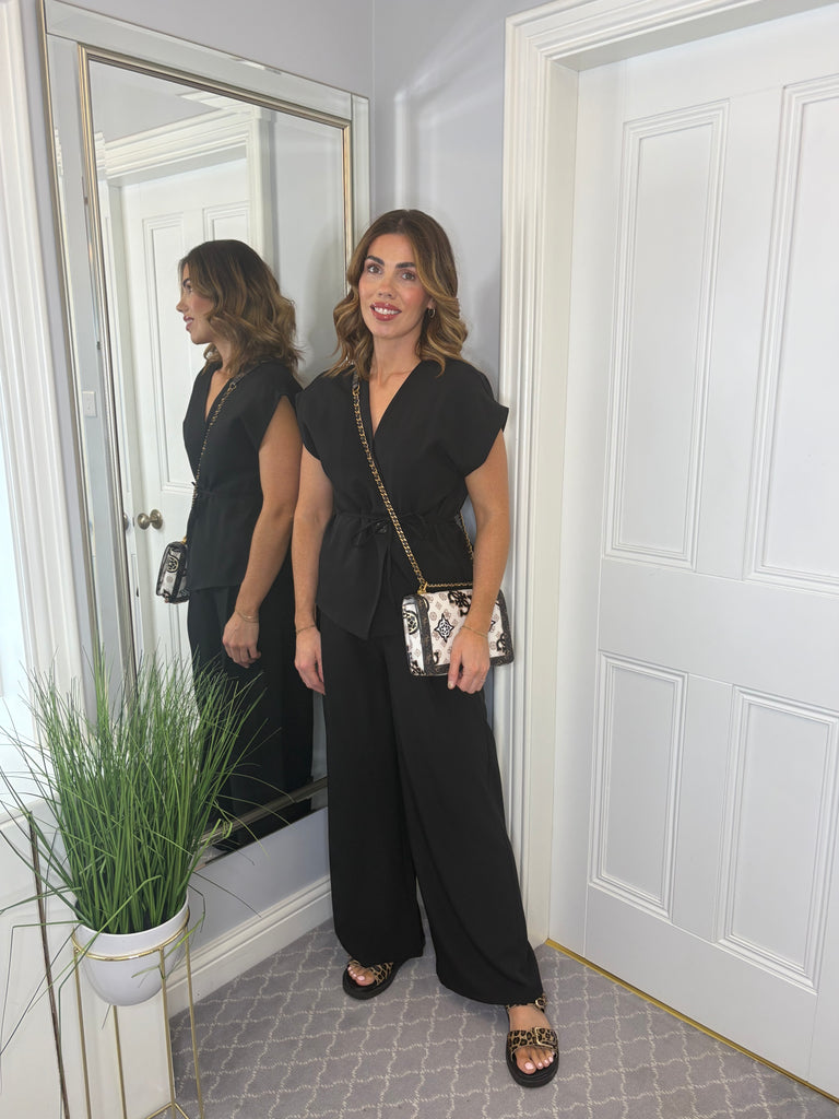 Khloe Co - Ord Black
