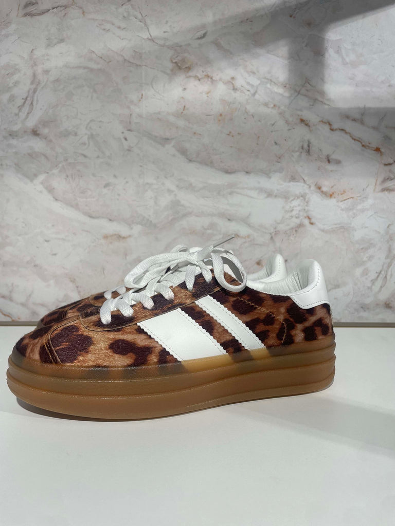 The Sammi trainers in leopard print