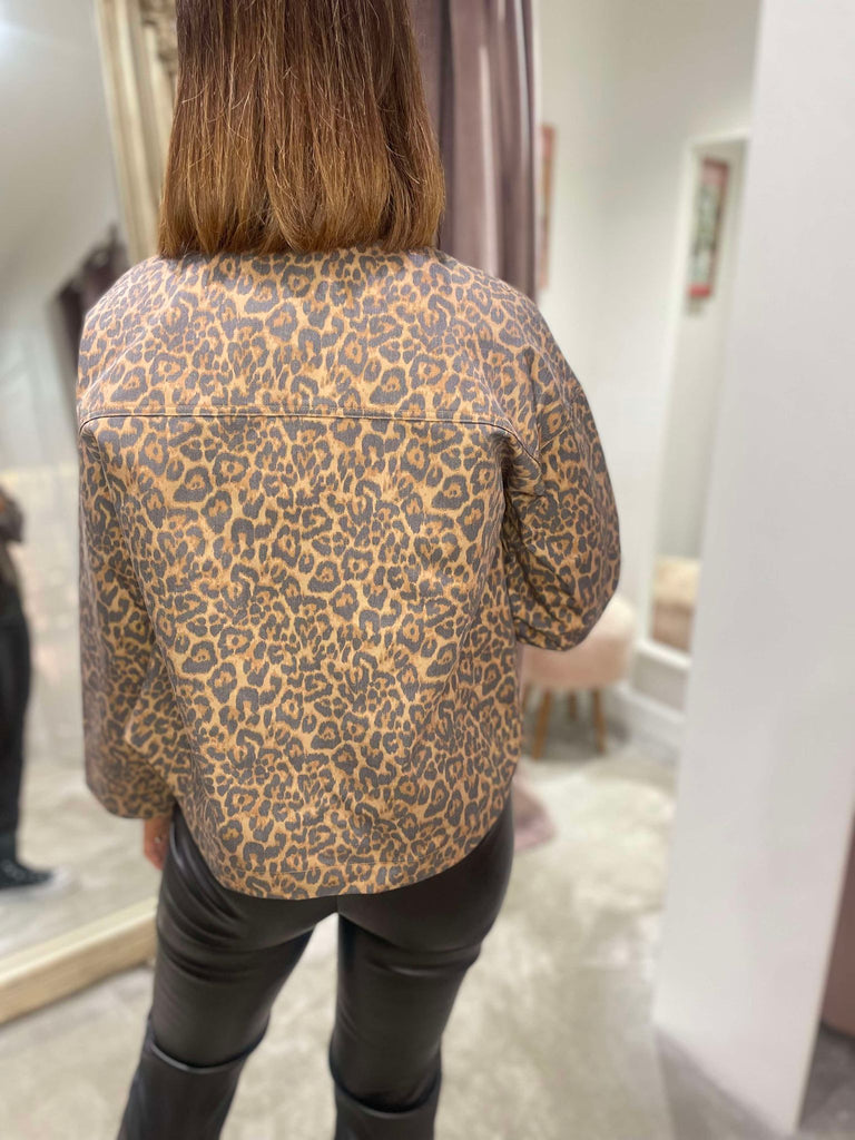 Leopard Print Shacket