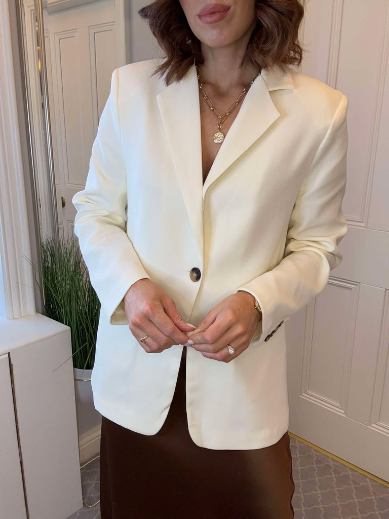 Cream Blazer