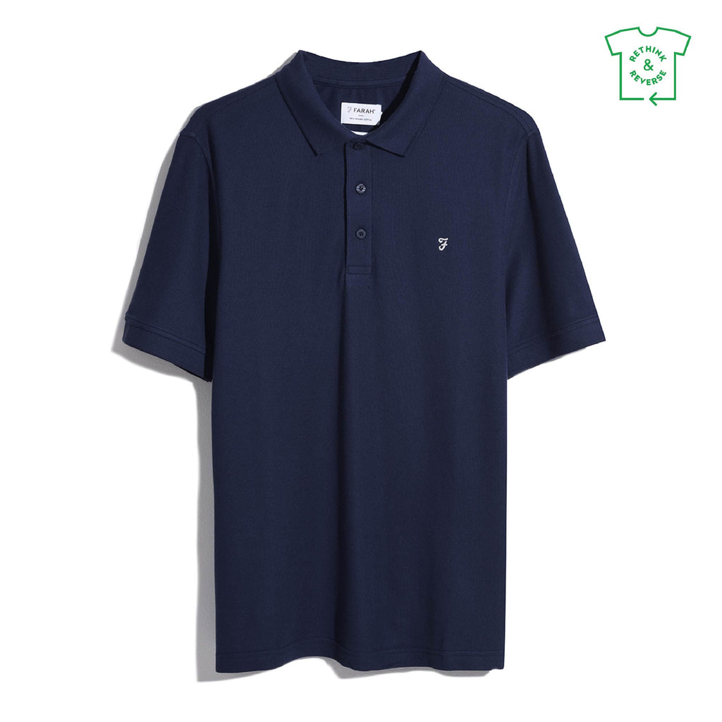 Cove Polo Shirt in Midnight Blue