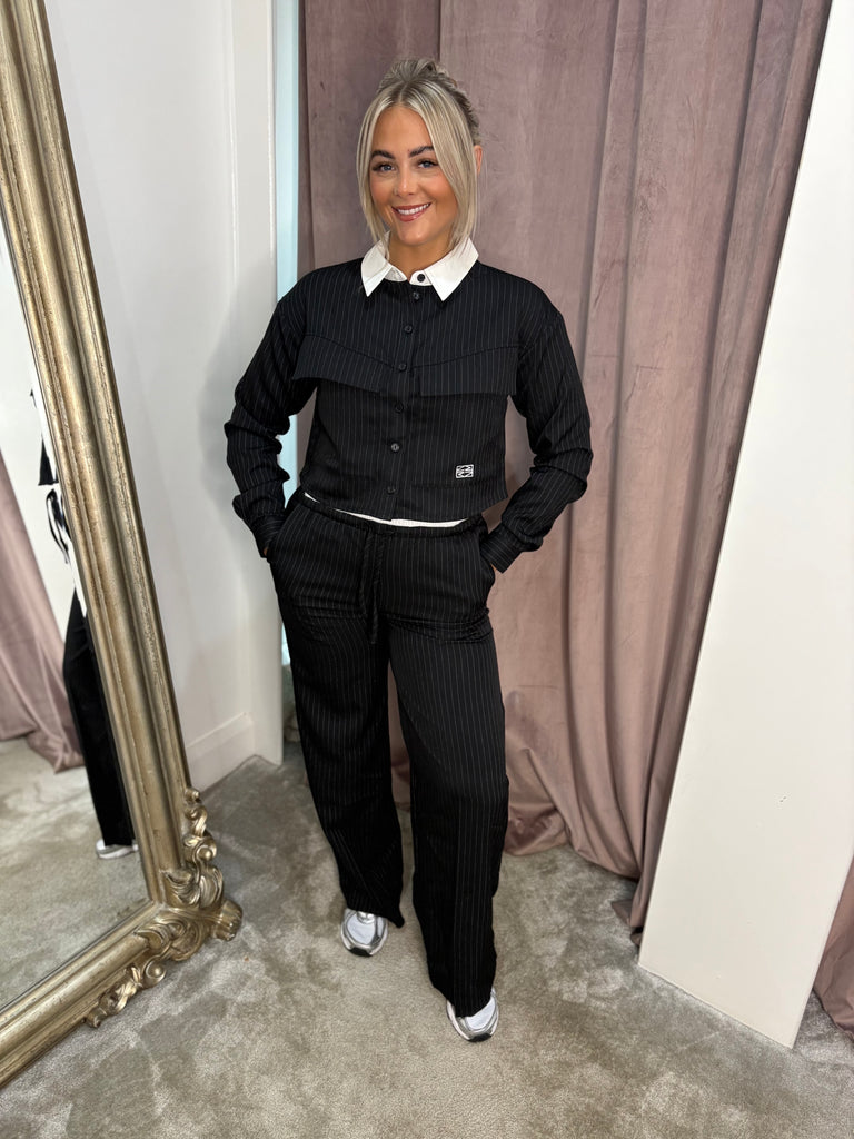 Dallas Pin Stripe Trousers