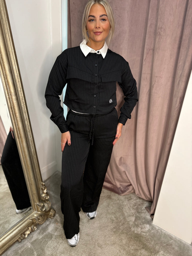 Dallas Pin Stripe Trousers