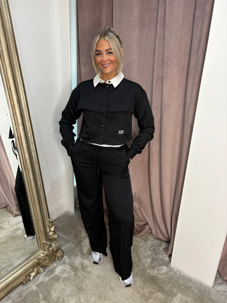 Dallas Pin Stripe Trousers