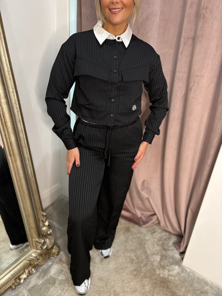 Dallas Pin Stripe Trousers