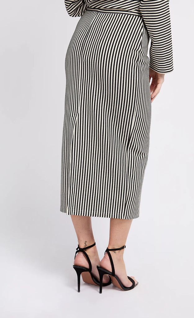 Stripe Midaxi Skirt by Vogue Williams