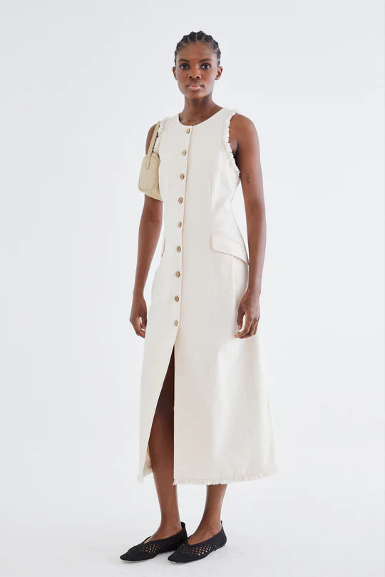 MARCELLA DRESS CREAM