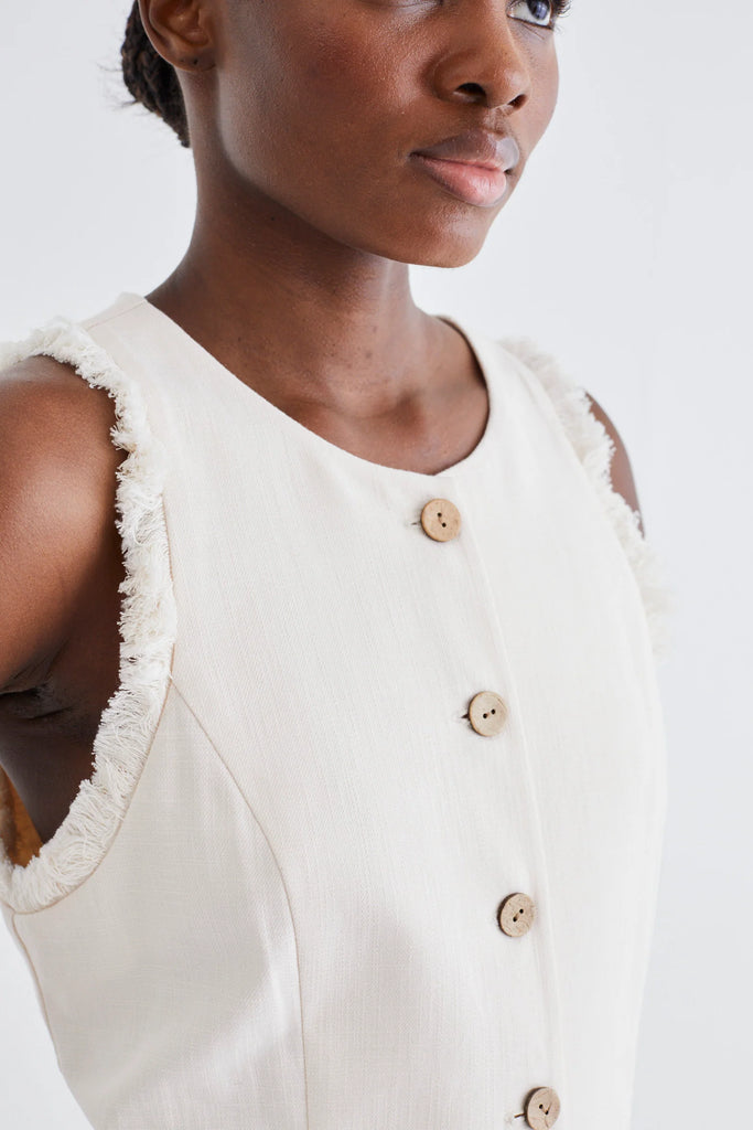 MARCELLA DRESS CREAM