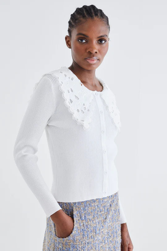 SENNA CARDIGAN WHITE