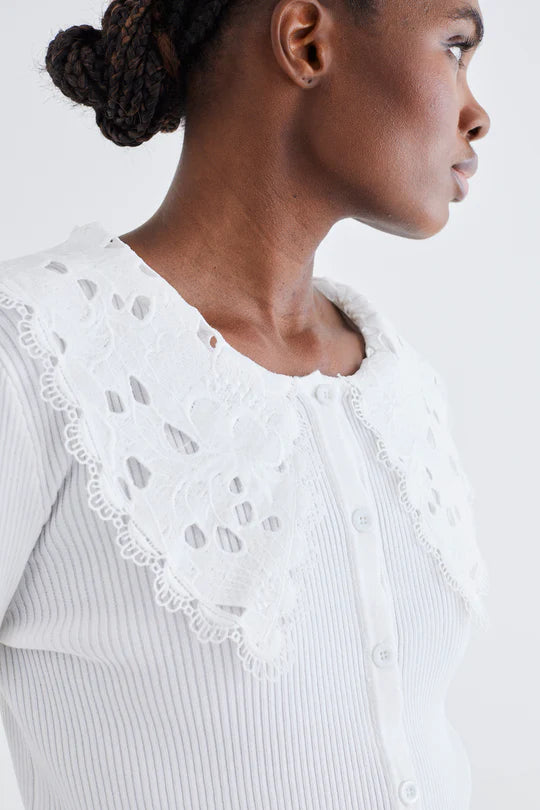SENNA CARDIGAN WHITE