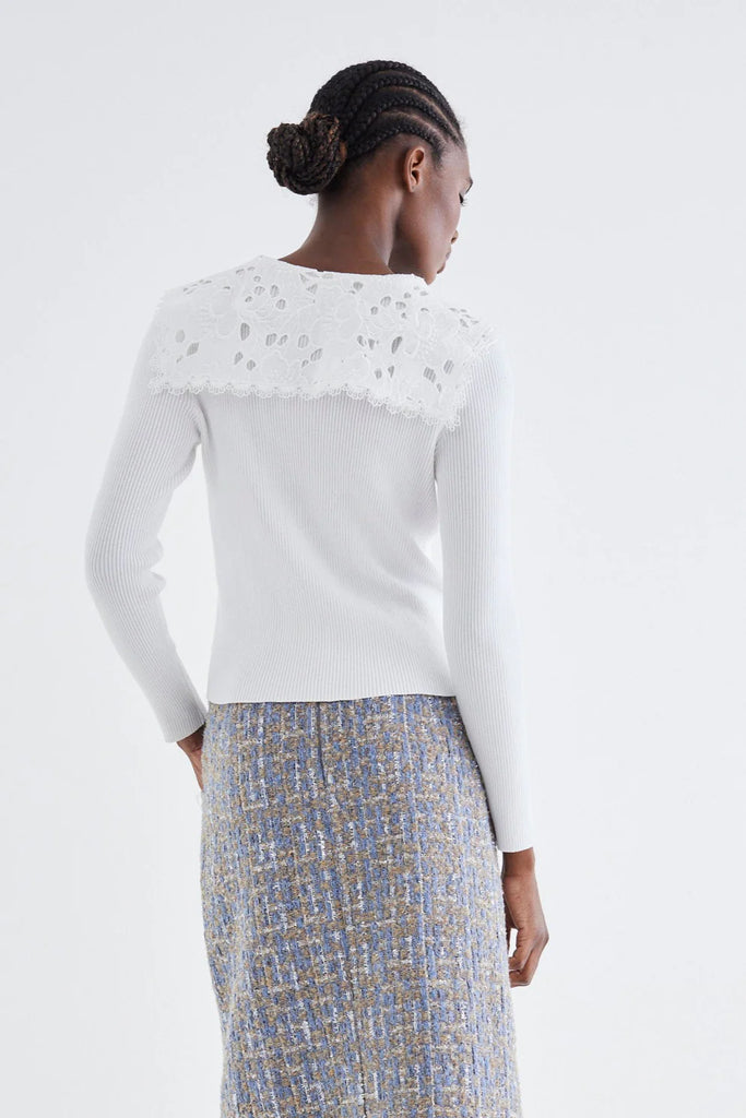 SENNA CARDIGAN WHITE