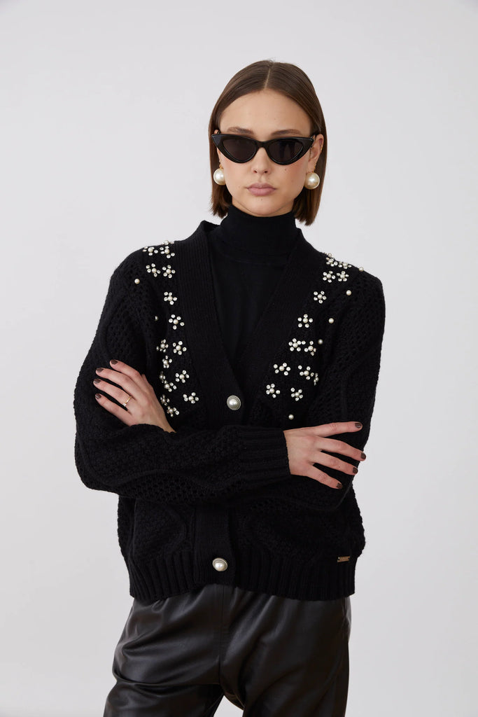 GELSO CARDIGAN BLACK