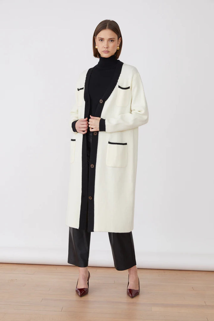 OLVIDAS CARDIGAN WHITE