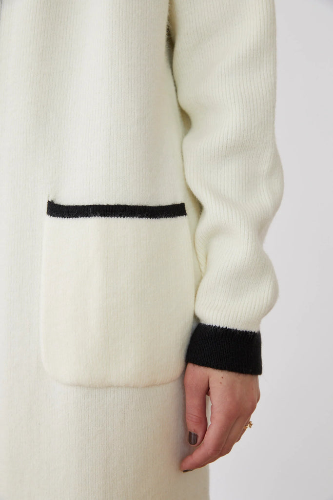 OLVIDAS CARDIGAN WHITE