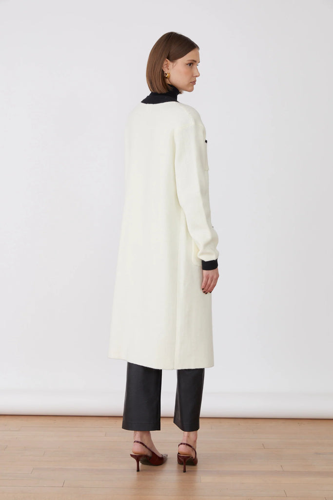 OLVIDAS CARDIGAN WHITE