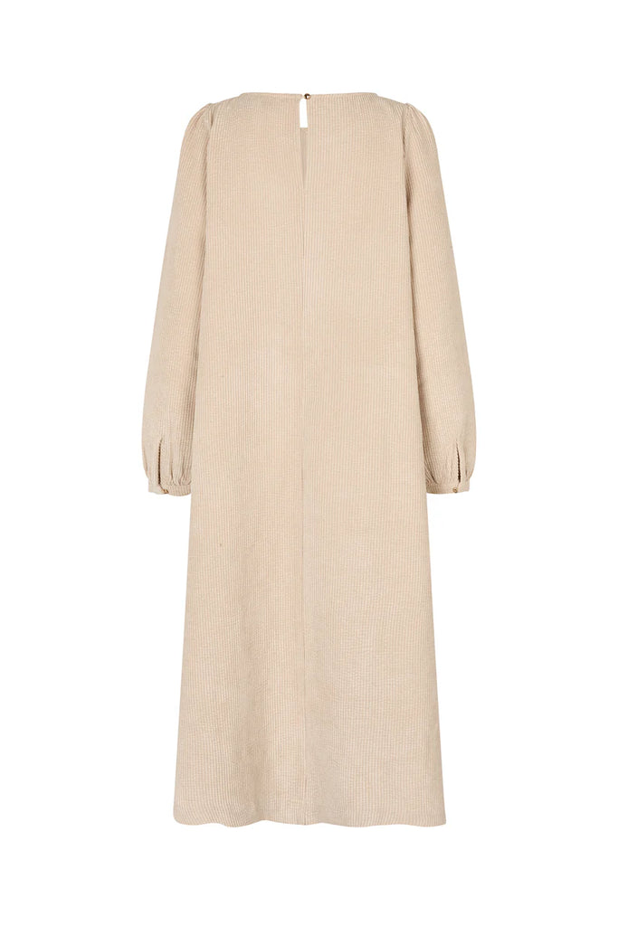 LucasLL Midi Dress LS - Sand