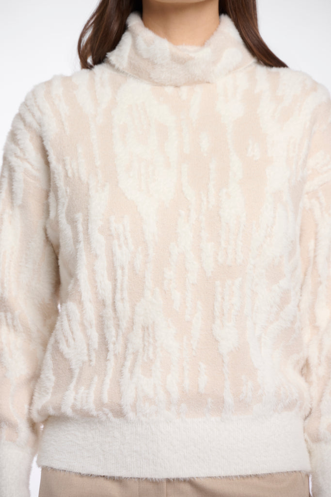Naura boxy turtleneck sweater