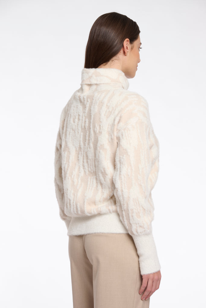 Naura boxy turtleneck sweater