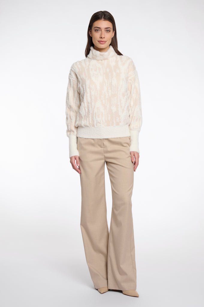 Naura boxy turtleneck sweater