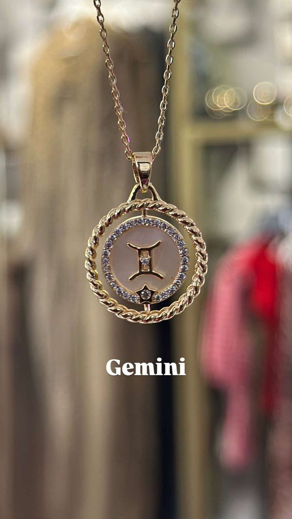 The Star Sign Necklace - 14K Gold