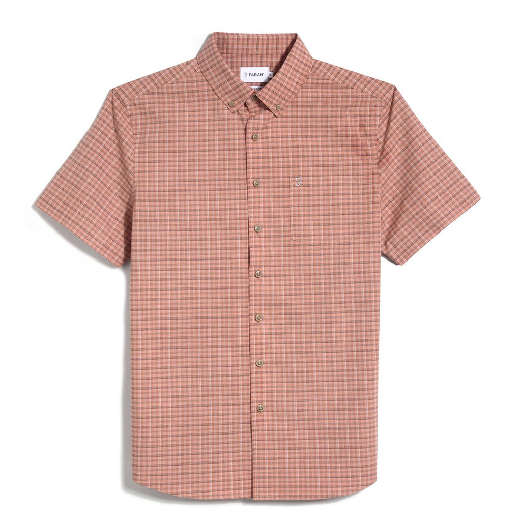 Short Sleeve Organic Cotton Oxford Shirt