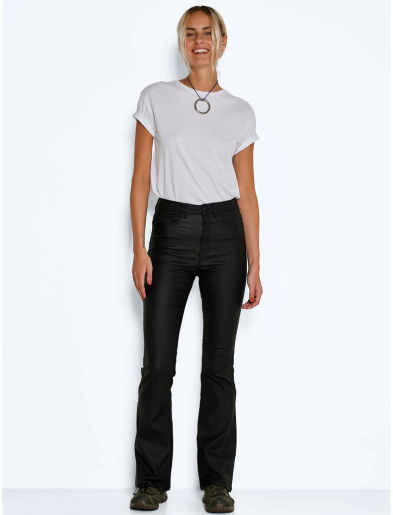 SALLIE COATED TROUSERS