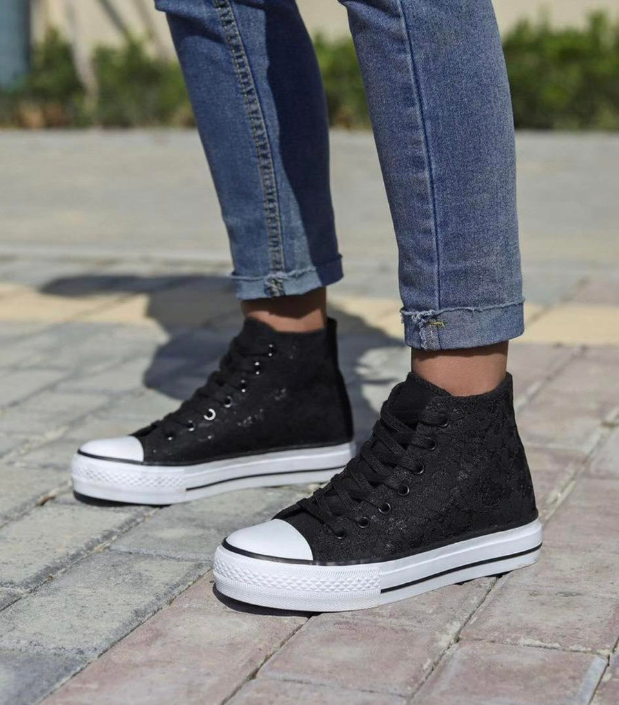The Chloe High Top Trainers