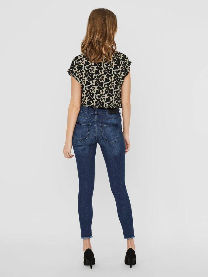 CROPPED SKINNY FIT JEANS