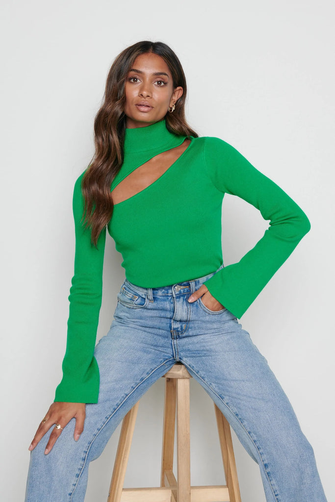 Shani Cut Out Knit Top